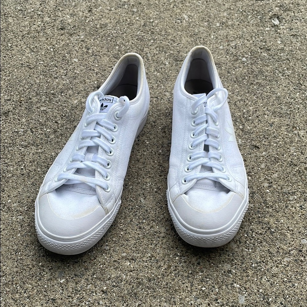 Adidas Men's White Sneakers